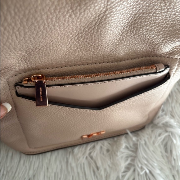 Michael Kors pink with rose gold accents Leather Backpack - Picture 7 of 9
